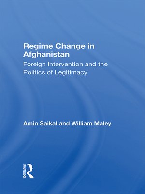 cover image of Regime Change In Afghanistan